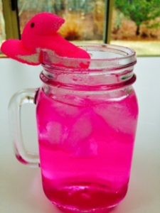 Pretty in Pink Peeps Cocktail