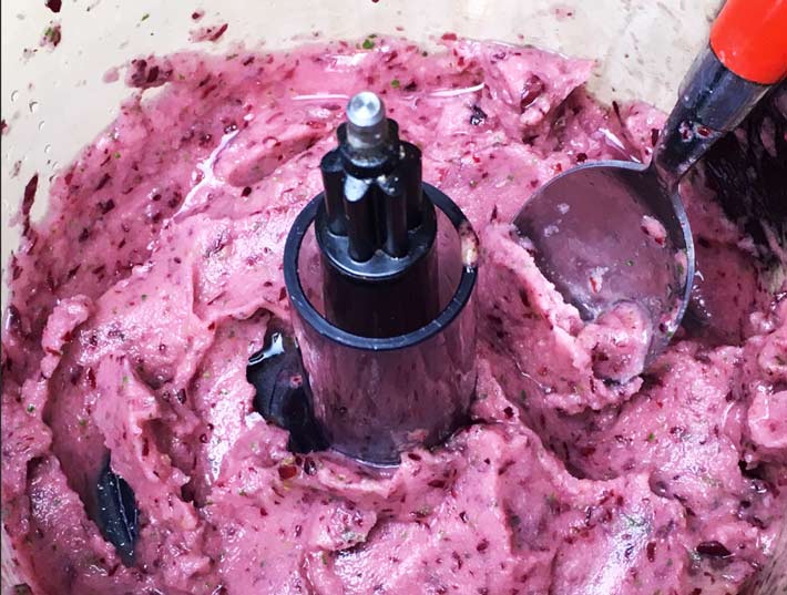3 Ingredient Grape Ice Cream Recipe that is easy and satisfies your sweet tooth. Happy Cooking!