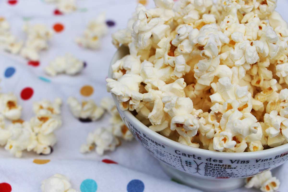Homemade Microware Popcorn