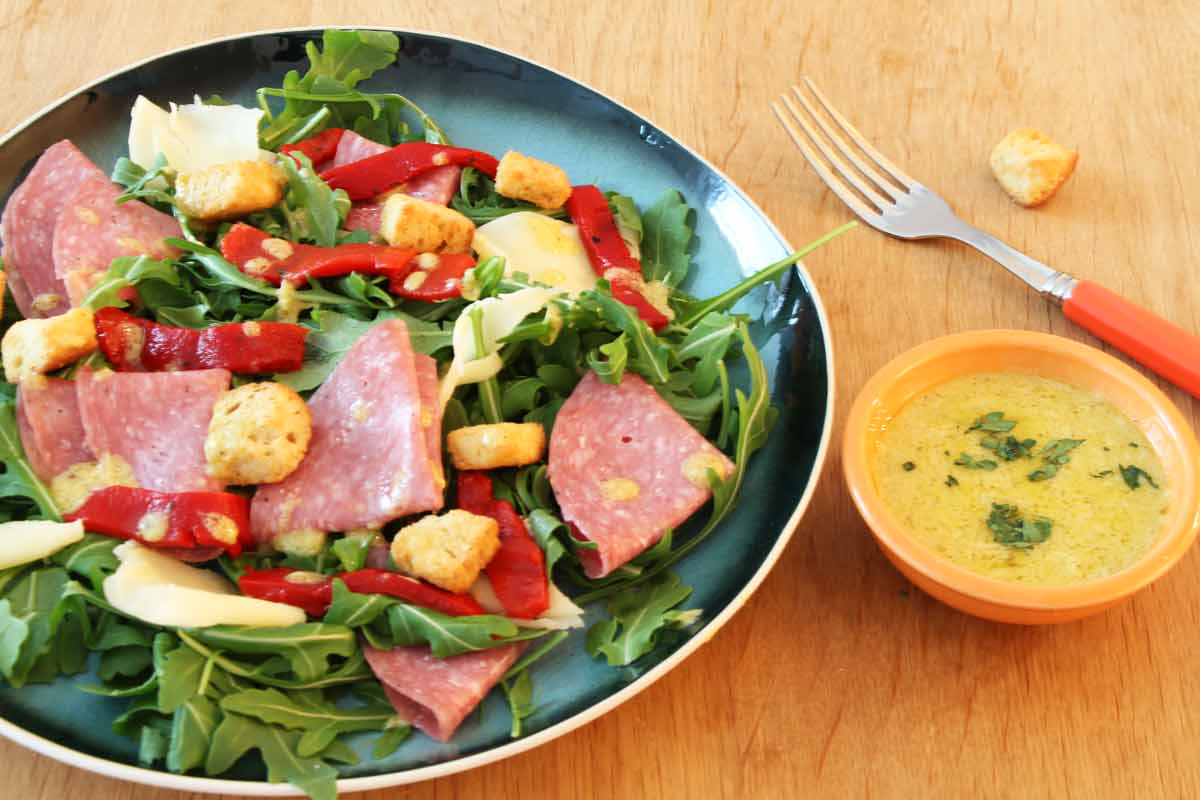 Salami Sandwich Salad Recipe