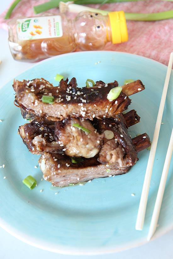 Slow Cooker Sticky Takeout Ribs Recipe. This is such an easy #slowcooker recipe that is hot sticky and warm ready for you when you come home. This is the perfect #dinneridea for a busy #weeknight. Happy Cooking! www.Chophappy.com