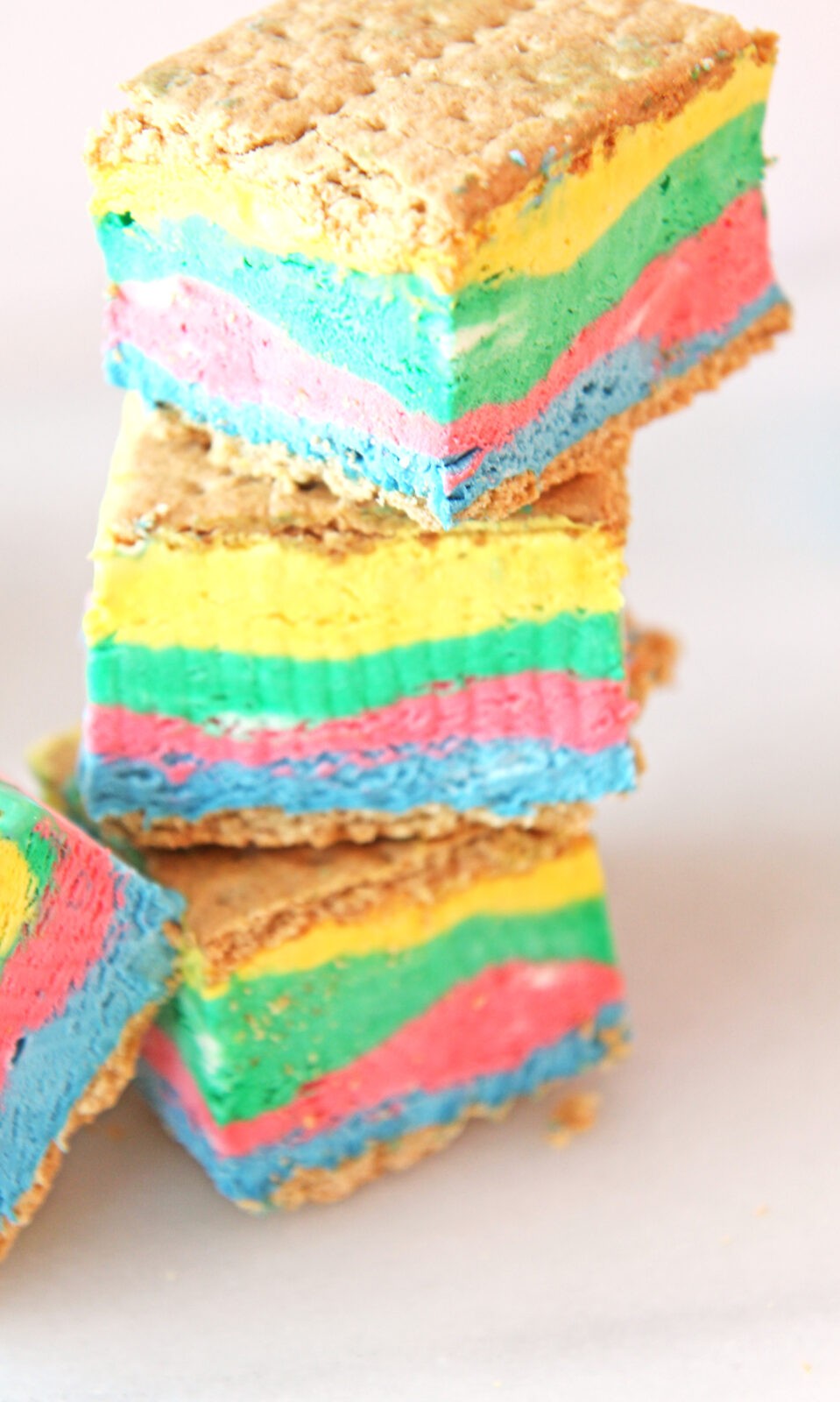 3 Ingredient Rainbow Ice Cream Bars Chop Happy 3 Ingredient Rainbow Ice Cream Bars Chop Happy