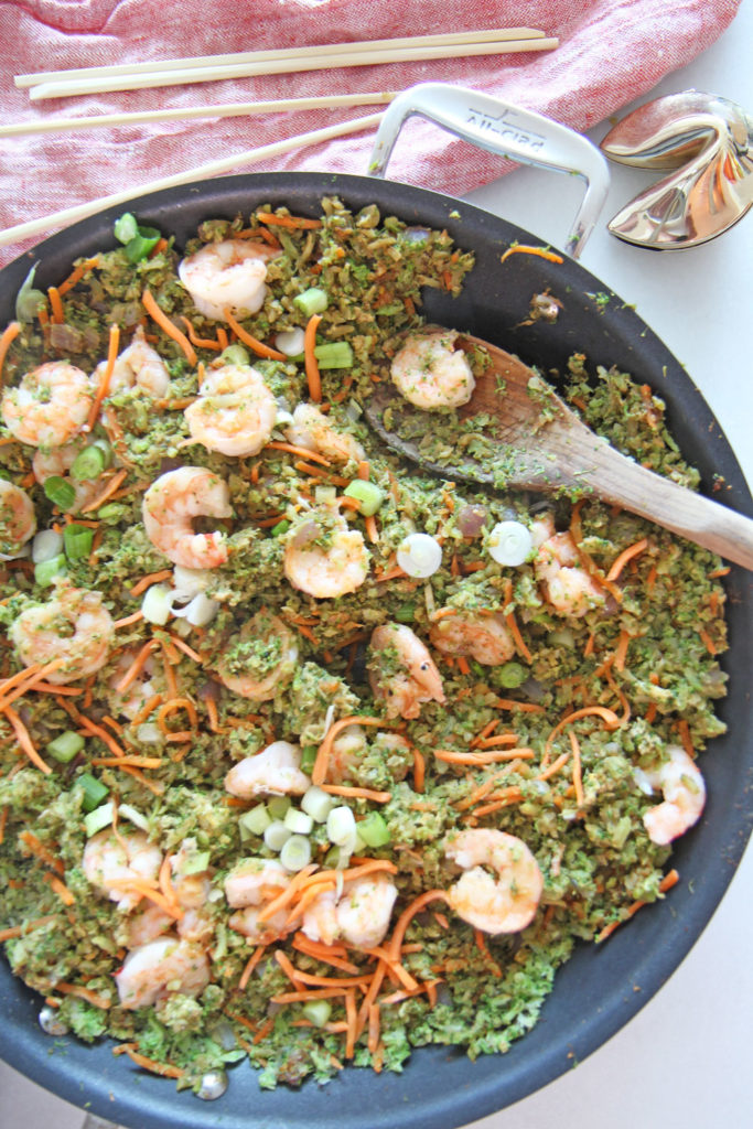 Shrimp and Broccoli Fried Rice - Chop Happy