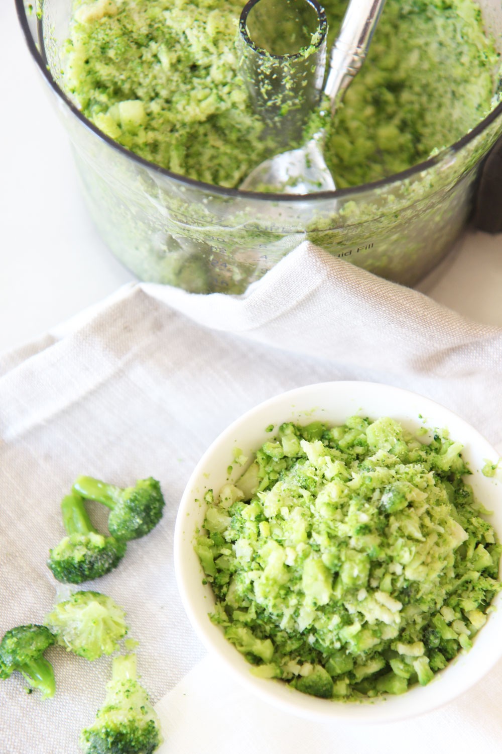 How to Make Broccoli Rice. Broccoli is sweet and hearty and makes awesome fried rice or rice side dish. Happy Cooking! www.ChopHappy.com #howtomakebroccolirice #broccolirice