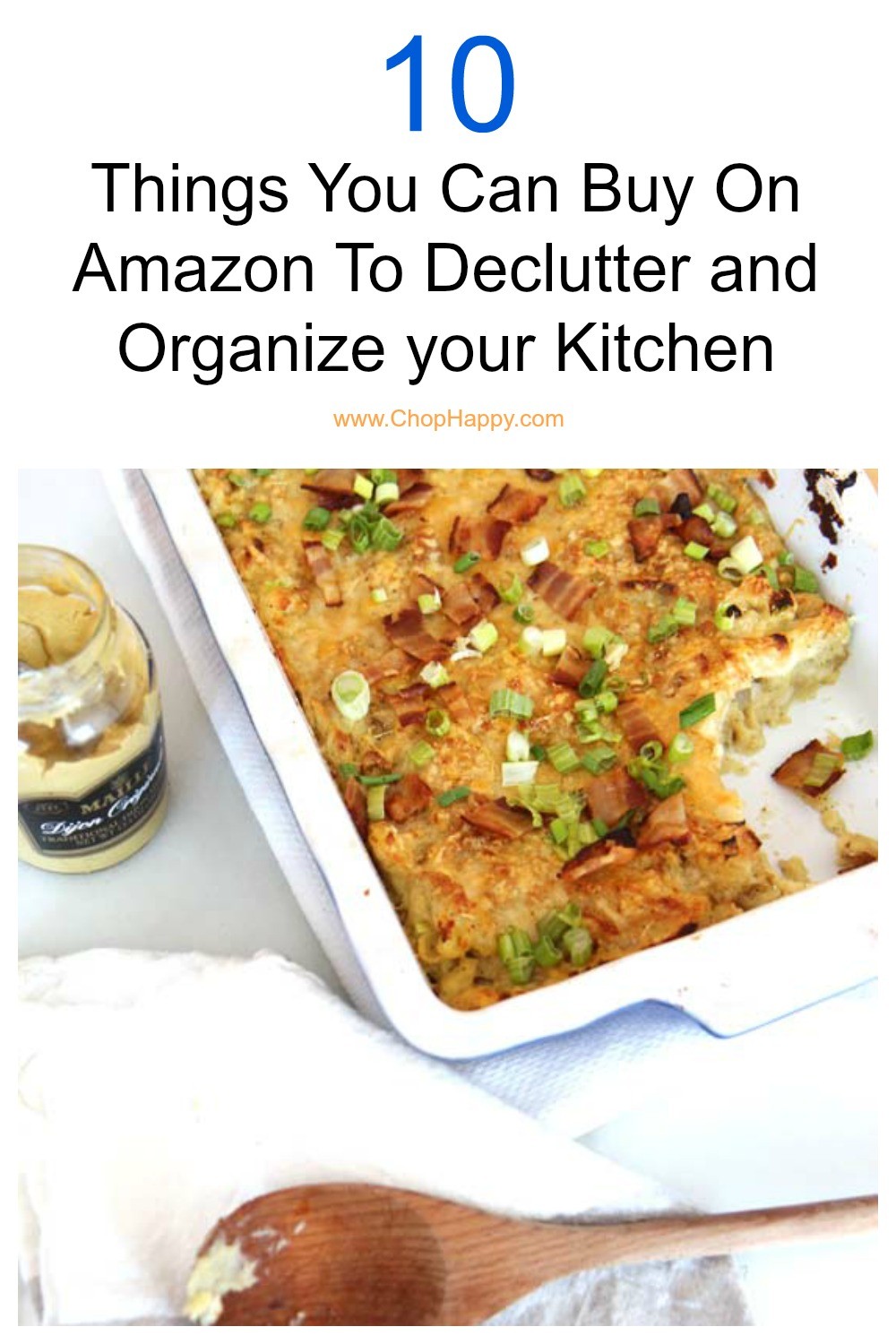 10 Things You Can Buy On Amazon To Declutter and Organize your Kitchen
