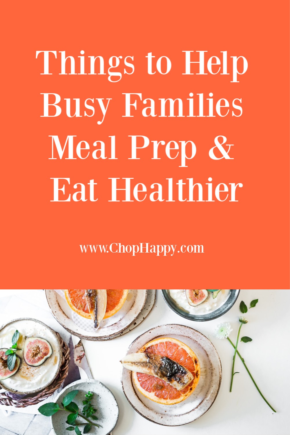 Things to Help Busy Families Meal Prep & Eat Healthier - Chop Happy